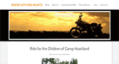 Desktop Screenshot of bikerswithbighearts.com